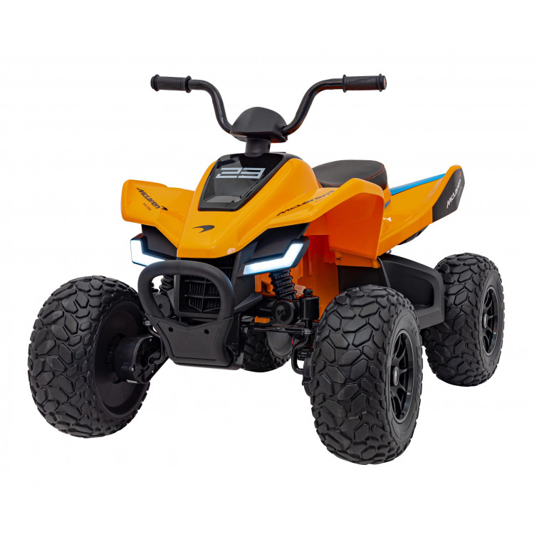 Elektrická Štvorkolka McLaren Racing MCL 35 Quad - oranžová